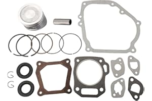 For GX200 168F Piston Rings Gasket Oil Seal Rebuild Set Engine Motor For 5HP 6.5HP 2-3.5kw 4-Stroke Generator Trimmer Easy In