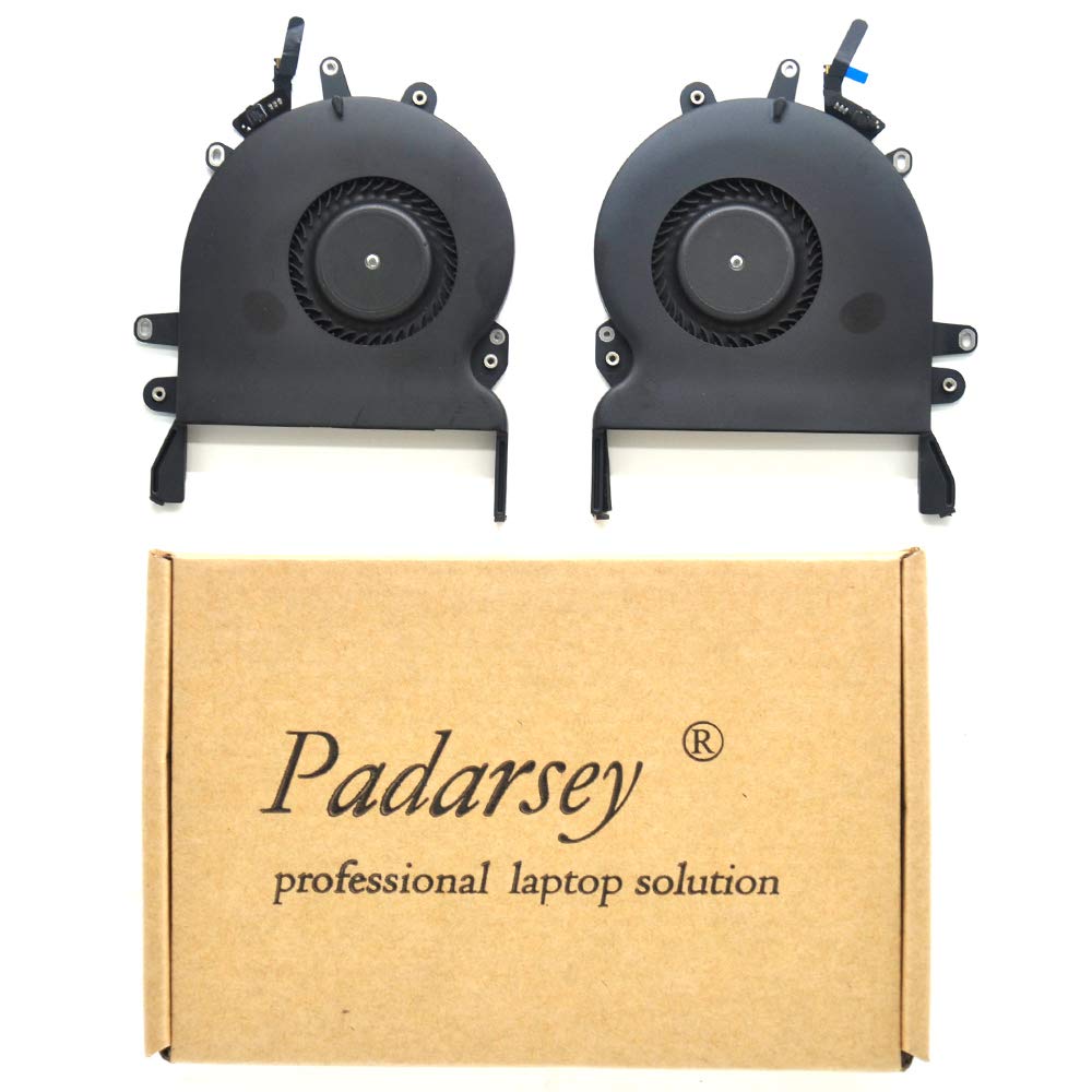 Pardarsey Replacment CPU Cooling Fan 923-01471 Compatible for MacBook Pro Retina 15'' w/Touch Bar A1707 Left + Right 2016 2017