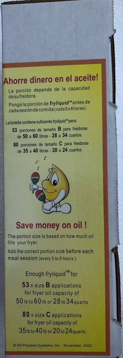 Amazon.com: Miroil FryLiquid, antioxidante para aceite de ...