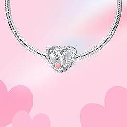 Alstade Pinky Swear Heart Charm 925 Sterling Silver