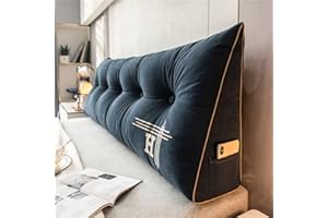 Jaysydd Dorm Headboard Bolster Pillow Headboard Twin Body Pillow Wedge Pillow Headboard Back Pillow for Sitting in The Bed…