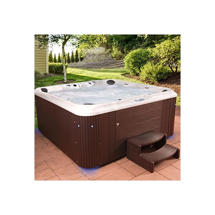 Essential Hot Tubs 80 Jet Hot Tub, Espresso LakeHouseLifer
