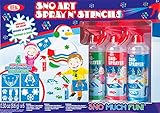 Ideal Sno Toys Sno Art Spray N' Stencil