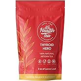 Thyroid Hero – Herbal Tea for Thyroid Function & Balance Support | 8 Functional Herbs | Caffeine-Free | 35 Tea Bags Included*