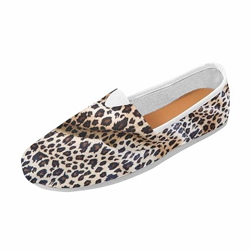canvas flats slip ons