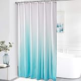 Furlinic Shower Curtain 72x78 in Polyester Waterproof with 12 Hooks White view 5