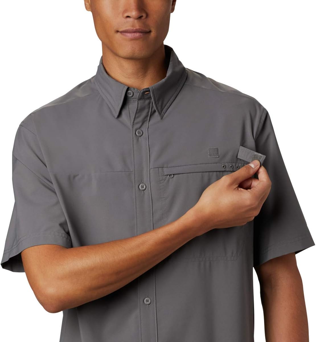 Columbia Men's Grander Marlin Woven SS: Clothing