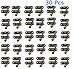 Angelina Selena 30 Pieces Swing Lock Clasp Swing Bag Clasp Lock Box Latch Closure Chest Suitcase Case Swing Hook Clasp (Antique Bronze)