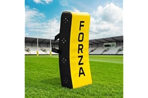 FORZA Professional PVC Rugby Curved Hit Shield - Impact Shield | Rugby/Football Training Equipment | Rugby Bag | Rugby Tackle