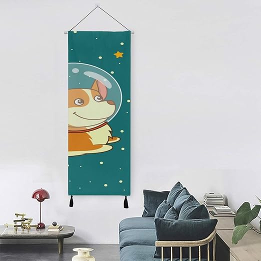 WYYWCY Astronauten Machen Bilder auf dem Halbmond Leinwanddrucke Raum