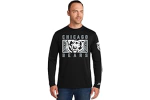Zubaz NFL Men's Long Sleeve Team Graphic T-Shirt, Official Fan Apparel (Small - 5XL)