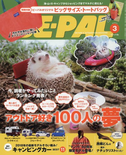BE-PAL 2018年3月号 画像 A