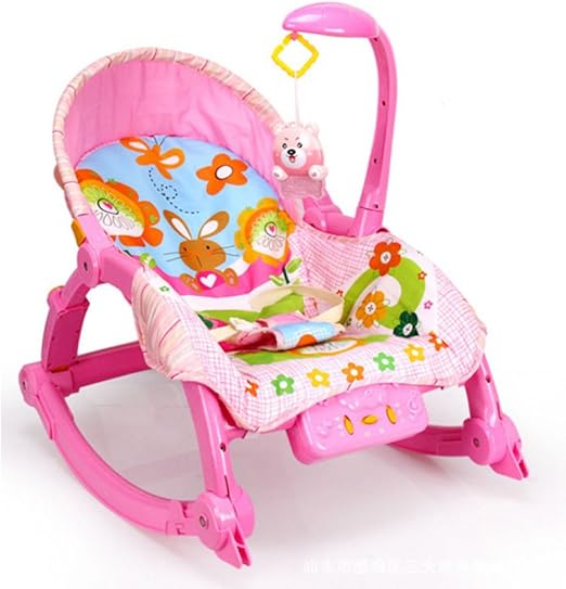 pink baby bouncer chair