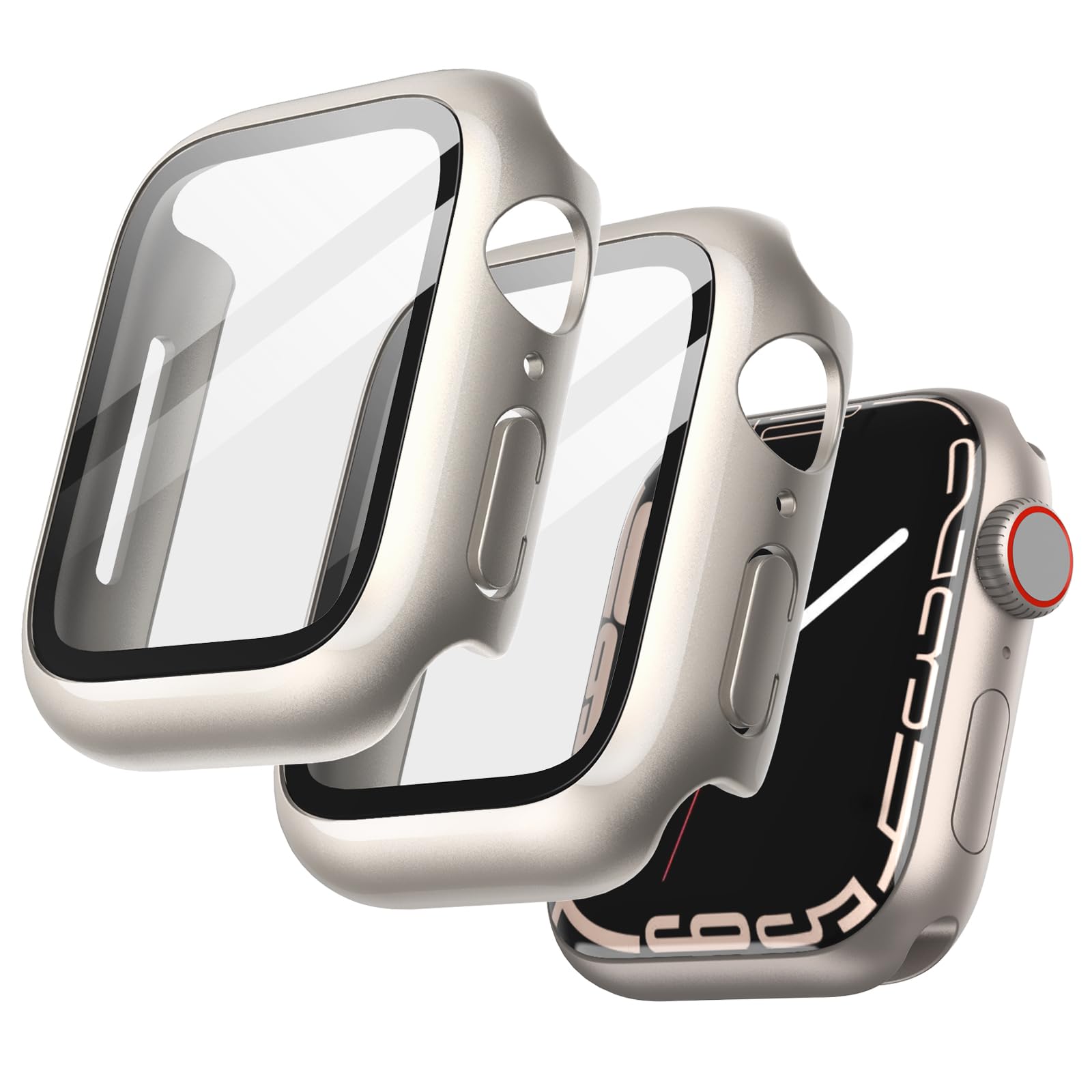 JETech Case with Screen Protector for Apple Watch