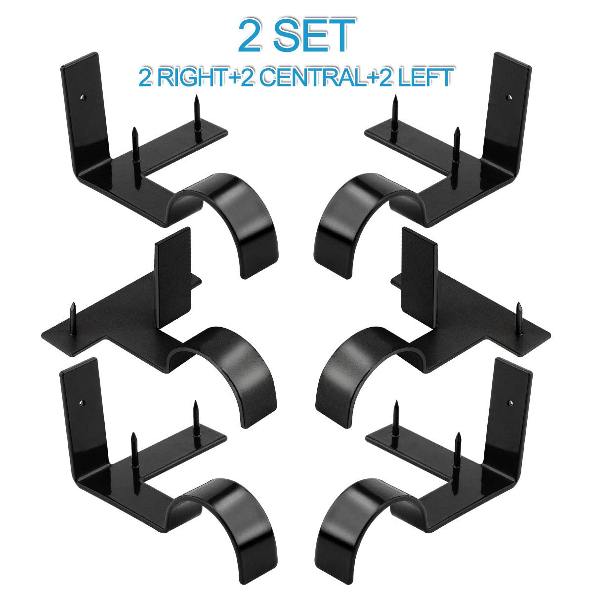 Best Curtain Rod Bracket No Drill 3M