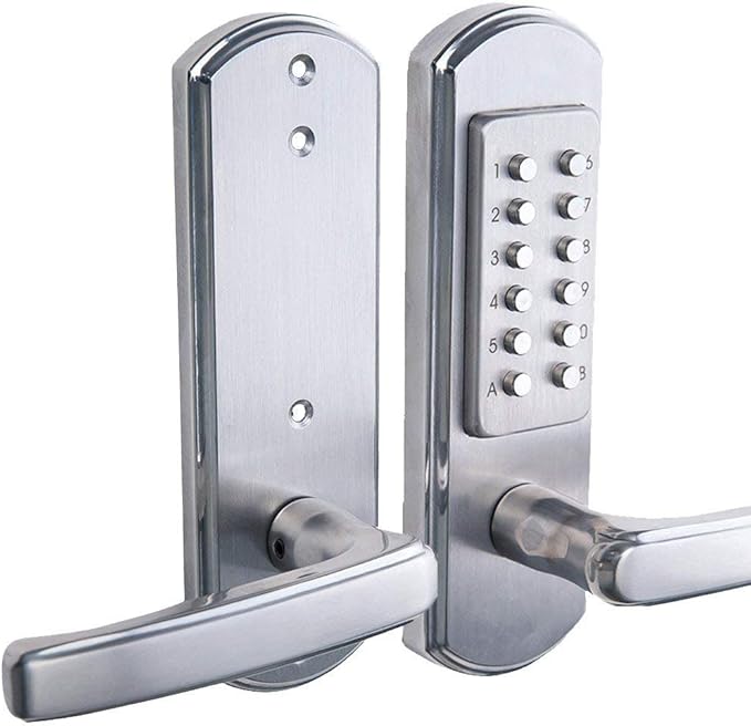 Elemake Right Handed Keyless Entry Lock Door Keypad Mechanical Security