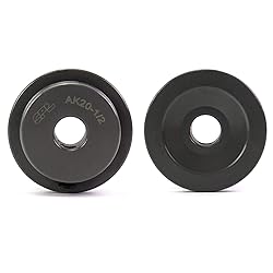 QWORK Single Groove Web Sheaves, 2.05" OD 1/2" Bore