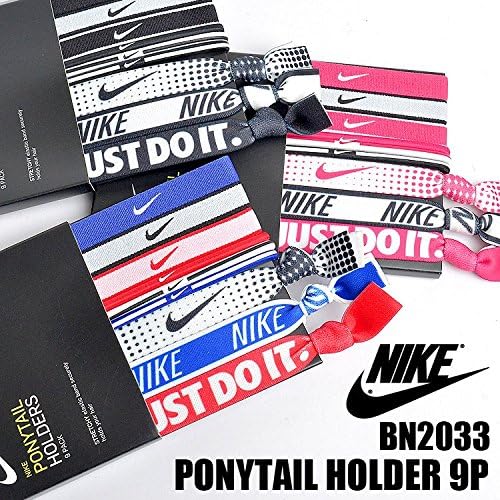 Amazon Co Jp ナイキ Nike ヘアゴム Bn23 ヘアバンド 9本パック プリント ヘアアクセサリー 体育祭 運動会 お揃い ペア シェア 伸縮性 スポーツ シューズ バッグ