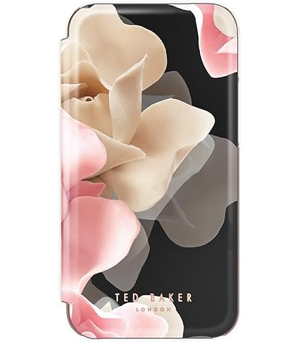 TED BAKER】ピンクフラワー ミラーフォリオケース Amazon.co.jp