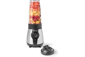 Starfrit Personal Blender 4PC Set - 828ml Cup - Stainless Steel Blade - Stainless Steel Base - 300W - Perfect for Smoothies, 