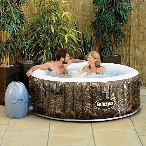 NEW MAX 5 AirJet 4-Person Portable Inflatable Hot Tub Spa