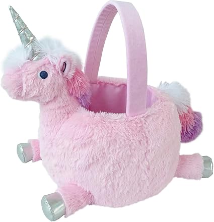 unicorn toy basket