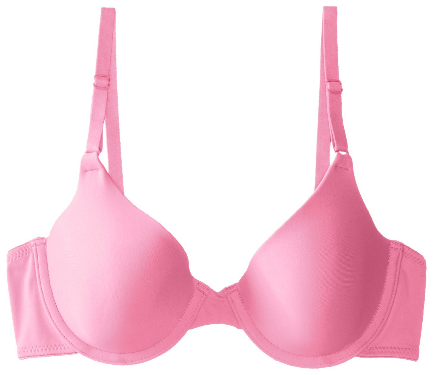 Maidenform One Fab Fit Demi TShirt Bra, Pink Ribbon/Sweetened Lilac