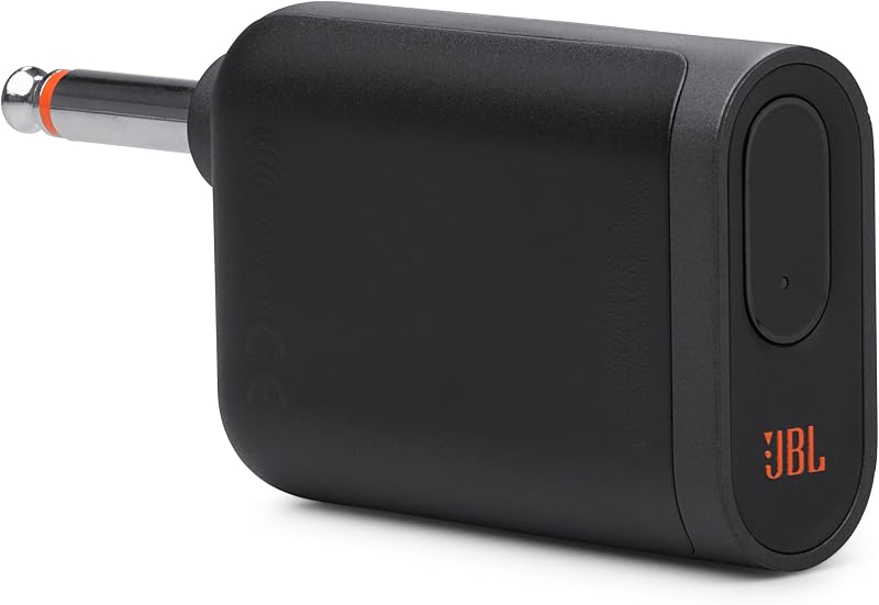 PartyBox JBLPBWIRELESSMIC - Juego de micrófonos inalámbricos Digitales, dinámicos unidireccionales, Distancia efectiva de hasta 30 m, Color Negro