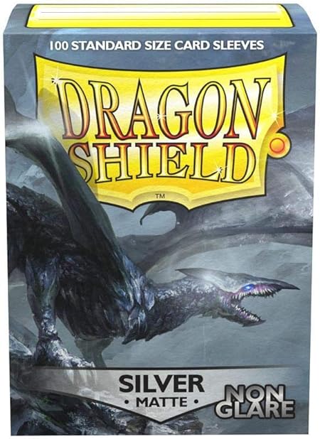 Amazon At ドラゴンシールド カードスリーブ マット スタンダードサイズ ノングレア シルバー 100枚入り パック トレカ 通販