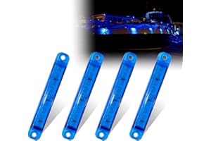 UCINNOVATE Marine Boat Lights, Waterproof Utility Blue Led Interior Lights, Boat Deck Courtesy Transom Cockpit Light for Yach