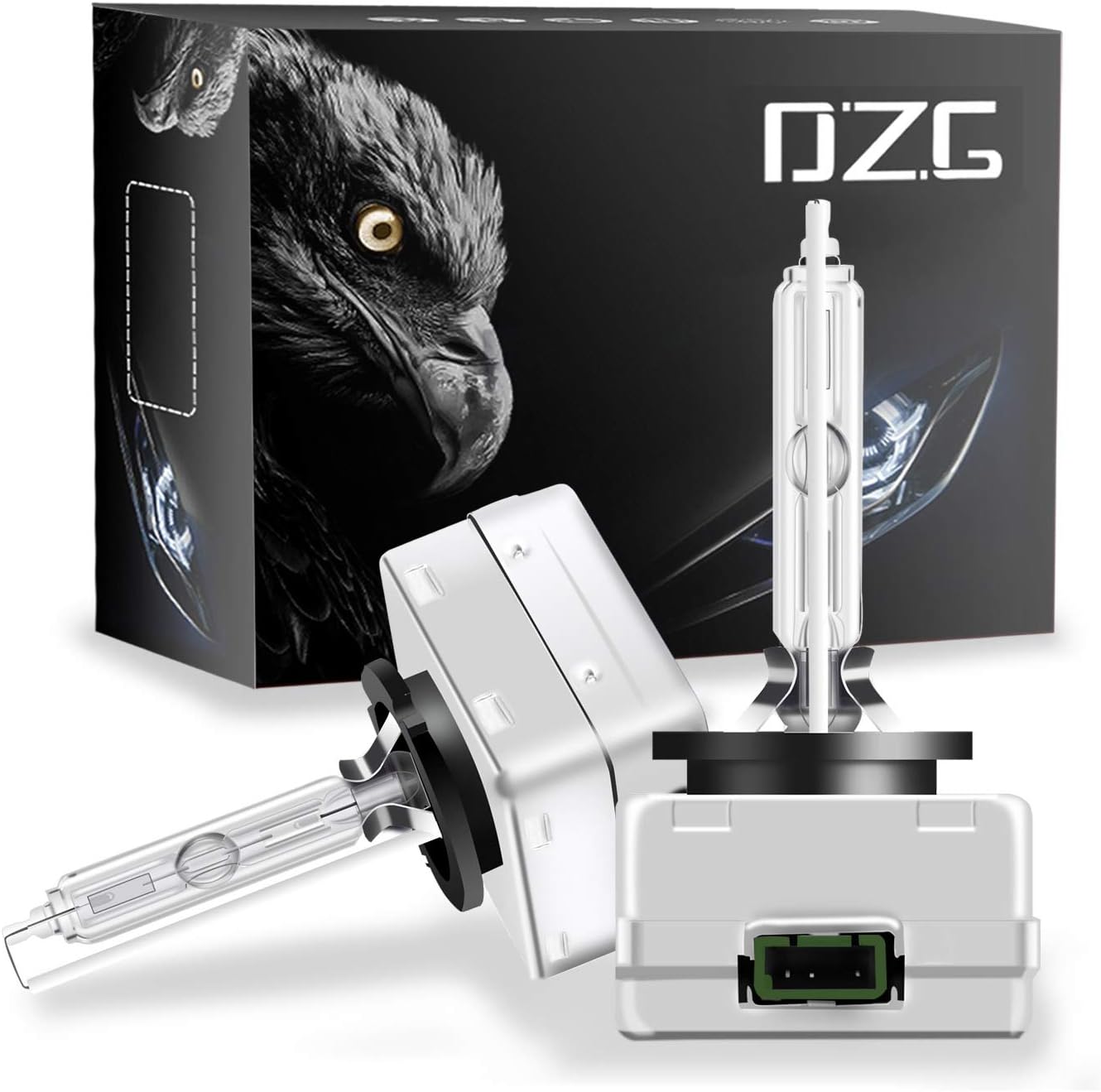 DZG D3S 6000K HID Xenon Headlight Bulbs 35W 12V Car Headlamp, 2 Pack
