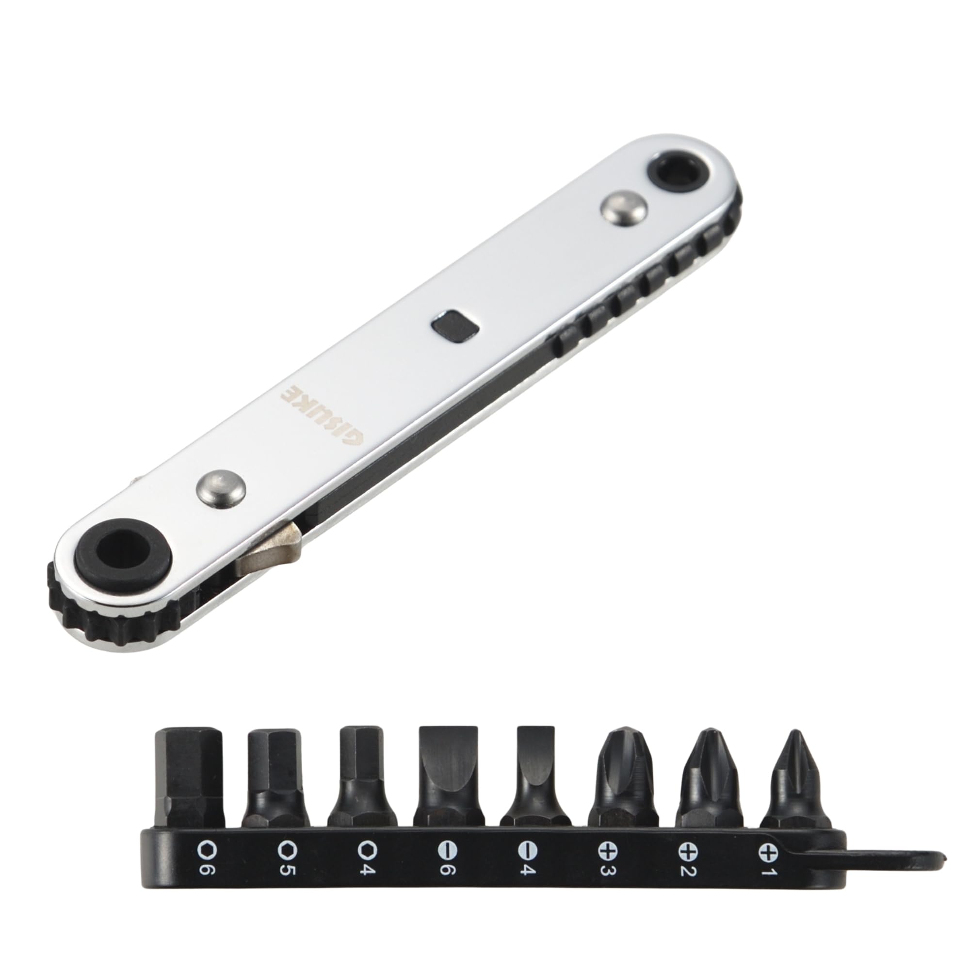 高儀(Takagi) GISUKE 薄型ラチェットハンドルセット ストレート URS-100商品画像