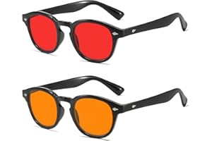 Blue Light Blocking Glasses for Gaming Computer, 99.9% UV400 Screen Filter, Anti Glare Sleep Glasses for Women Men