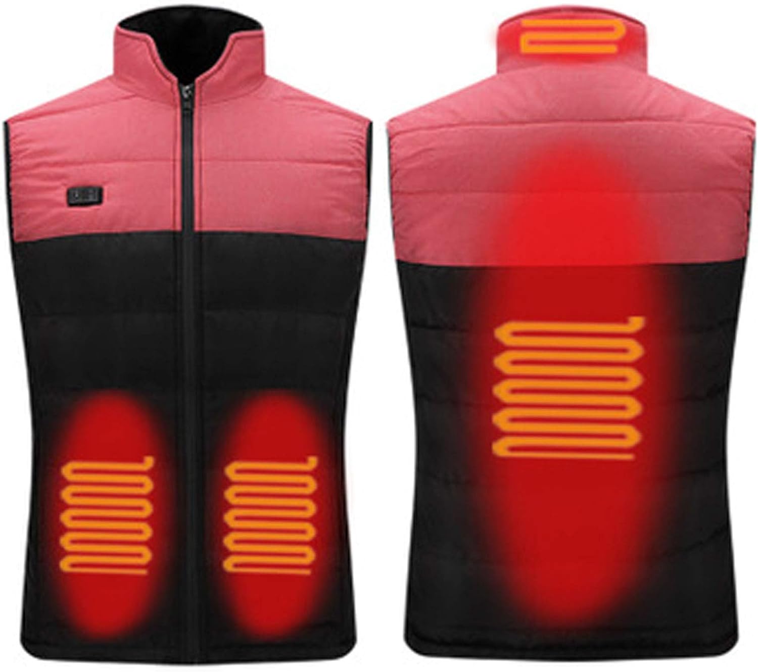 Amazon.com: ZHZHUANG Electric Heated Vest for Men/Women,USB Charging Temperature Adjustable 