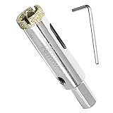 Qjaiune 5/8 Inch / 16mm Diamond Hole Saw with Pilot
