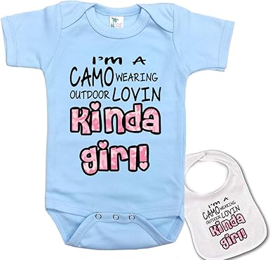 camo onesie baby girl