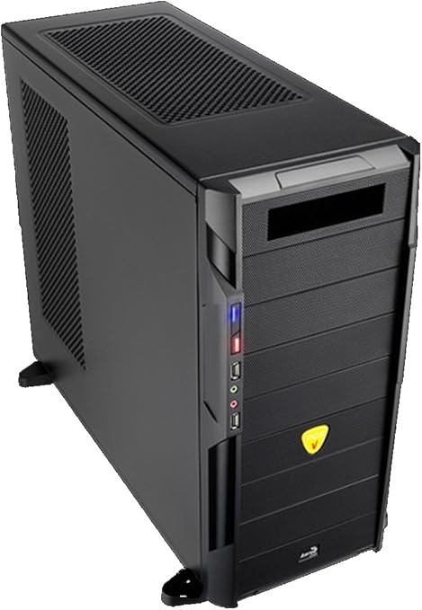 Aerocool VS9 - Caja de Ordenador de sobremesa (ATX, 2 x USB), Negro: Amazon.es: Informática