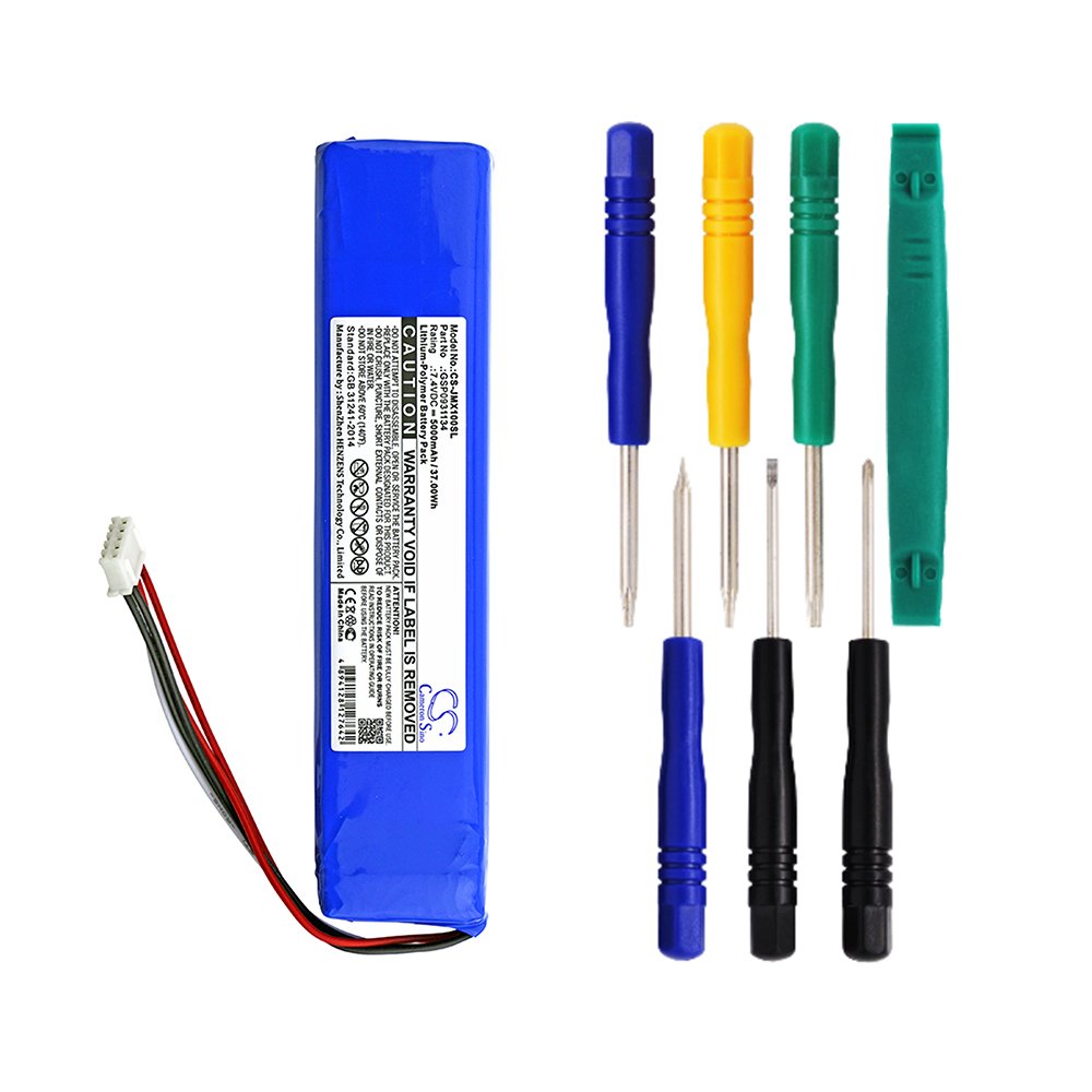 Cameron Sino Replacement Battery for JBL Xtreme, JBLXTREME, fits JBL GSP0931134 (5000mAh Li-Polymer)