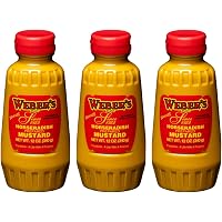 Buffalos Own Webers Brand Original Horseradish Mustard 16Oz