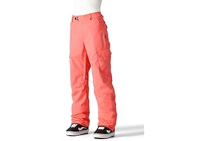 686 Women's Aura Cargo Pant - Insulated Winter Clothing with Horshoe Hem & Boot Gaiters - Water & Weather Resistant