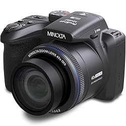 Minolta MN40Z-BK 20 MP / 1080P FHD Bridge Camera