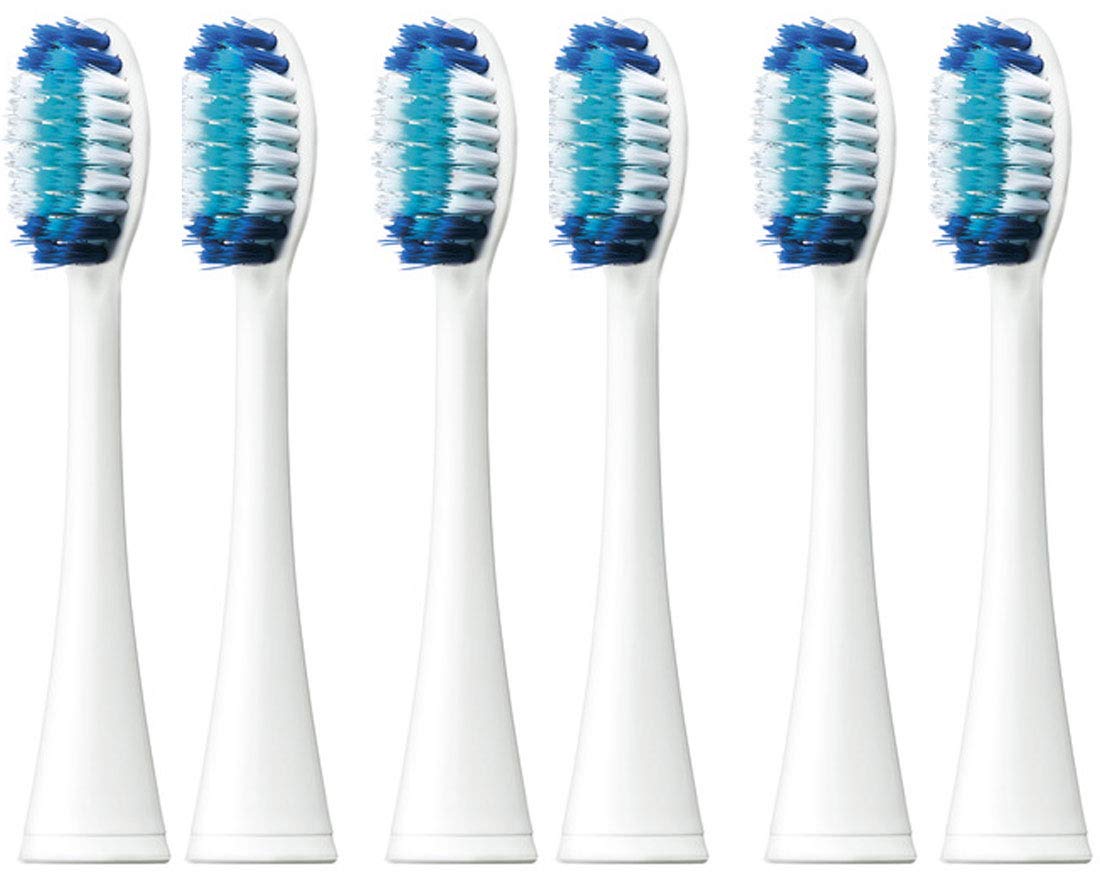 ドルツ パナソニック 替えブラシ ドルツ 極細毛ブラシ ラージ 2本組 x3セット（計6本） EW0801-W白商品画像