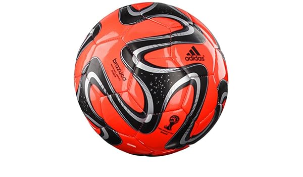 adidas Brazuca Glider - Balón de fútbol, Color - Red - Black ...