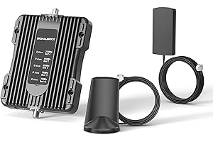 Cell Phone Booster for Car, SUV, Van, Vehicle Cell Signal Booster Compatible with All Canadian Carriers, 5G/4G LTE 3G for Ban