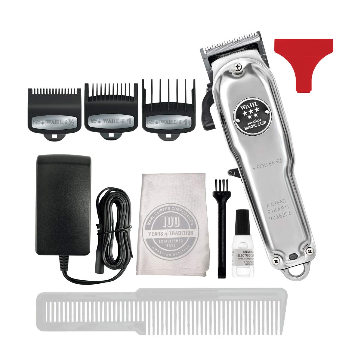 Wahl Cordless Magic Clip Hair Clipper Limited Edition Metal Amazon De Beauty