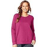 ComfortSoft EcoSmart V-Notch Crewneck Women's Sweatshirt
