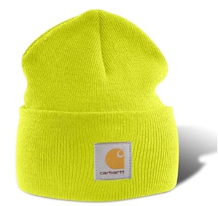 Carhartt Watch Hat Beanie A18 Strickmütze (gelb)