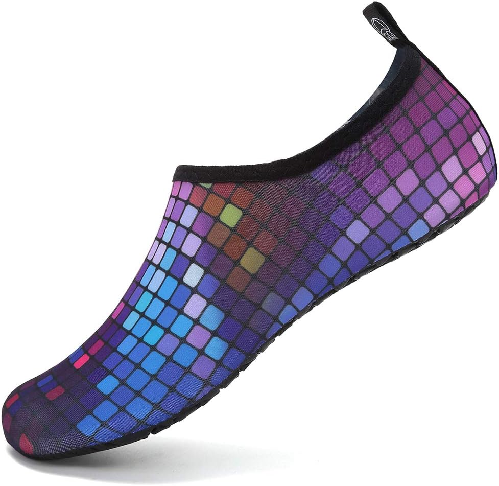Womens Mens Water Sports Shoes Adjustable Mesh Aqua Barefoot Yoga Socks for Oudoor Swimming Beach Surfing