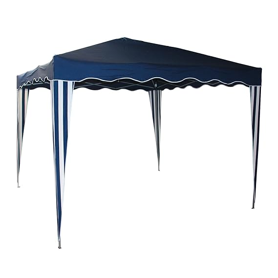 DEMA Alu Faltpavillon Blau