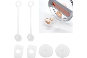 MYUBWTF 6 PCS Silicone Spill Proof Stopper for Stanley Cup2.0 30oz 40oz ，Reusable Travel Tumbler Accessories(Straw Cover Cap/Square Spill Stopper/Round Leak Stopper) Anti-dust Stanley Cup Straw Spill Stopper